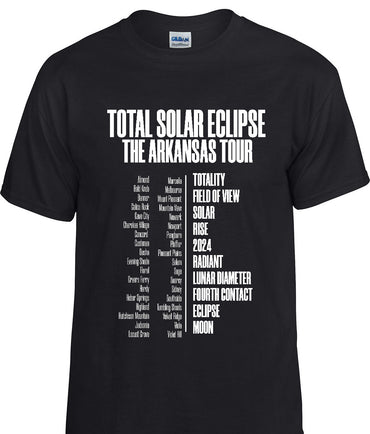 Arkansas Eclipse Collage T-Shirt