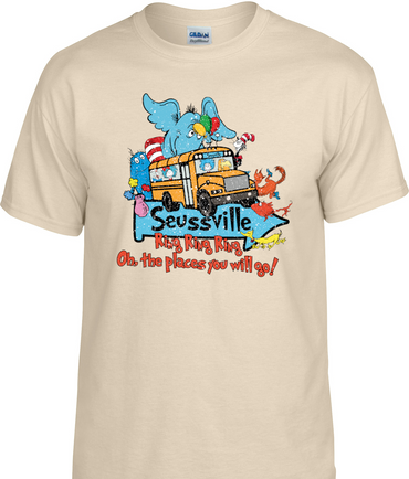 Bus to Seussville T-Shirt