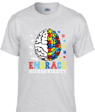 Embrace NeuroDiversity Batch 1 T-Shirt