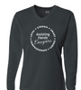 Assisting Hands Ladies Long Sleeve t-Shirt Caregiver Loyalty NW3255