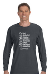 Assisting Hands Caregiver Attribute List Long Sleeve T Shirt - Unisex 29L