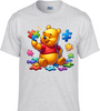 Puzzle Piece Pooh Batch 1 T-Shirt