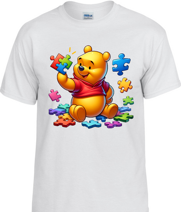 Puzzle Piece Pooh Batch 2 T-Shirt