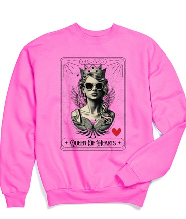 Queen of hearts Sweatshirt