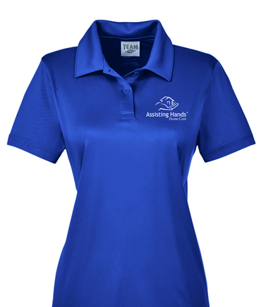 Assisting Hands Ladies Polyester Moisture Wicking Polo TT51W