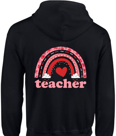 Teacher Rainbow Hoodie