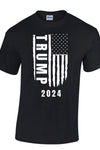 "Trump 2024" American Flag Graphic Tee