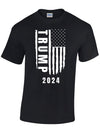 "Trump 2024" American Flag Graphic Tee