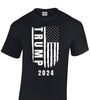 "Trump 2024" American Flag Graphic Tee