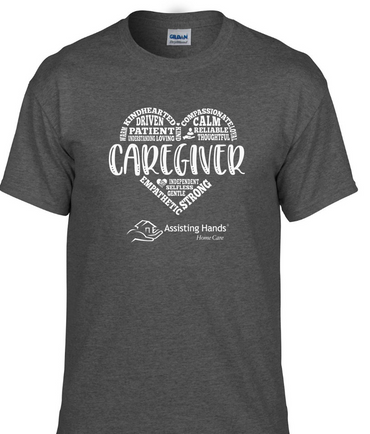 Assisting Hands Caregiver Heart Unisex T-shirt