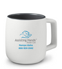 Assisting Hands -75  Prime Line 15oz Geo Square Handle Ceramic Mug - customized