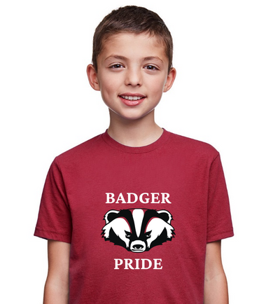 Beebe Badgers Youth T-Shirt-5480